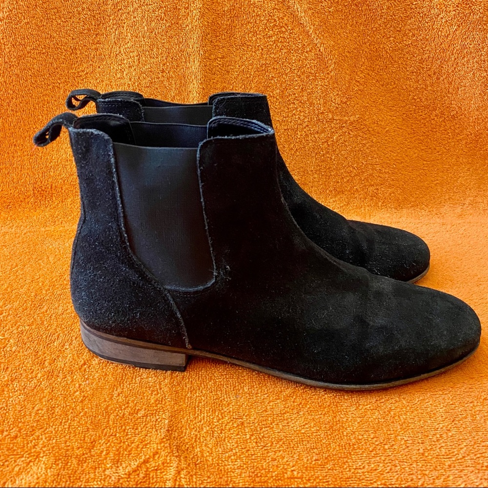 Men’s HAWKINGS McGILL Black Suede Chelsea Boots
